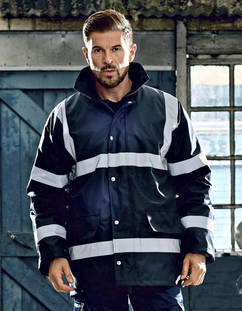 Kurtka Klasyczna Ocieplana Wodoszczelna YK301 - Navy