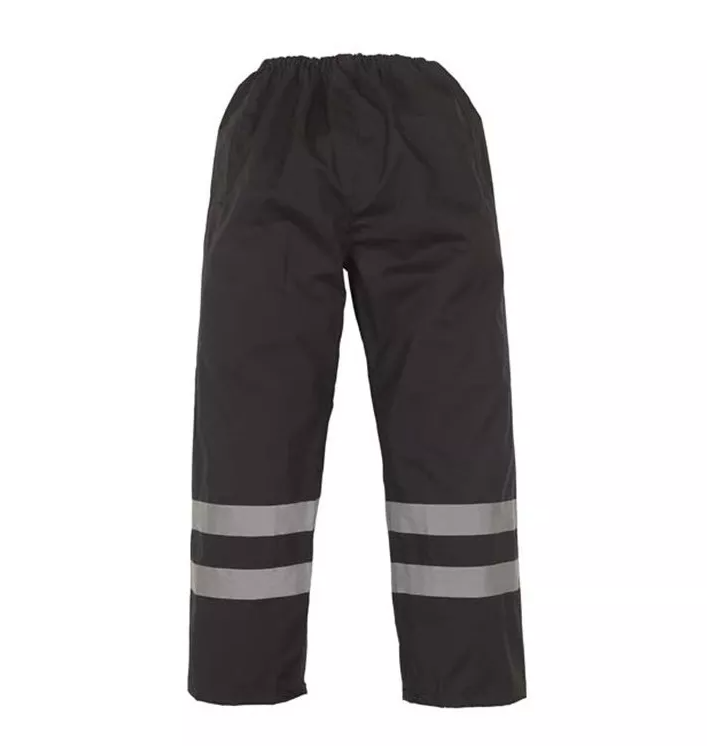 Spodnie Ostrzegawcze Wodoodporne Hi-Vis YK461 - Black
