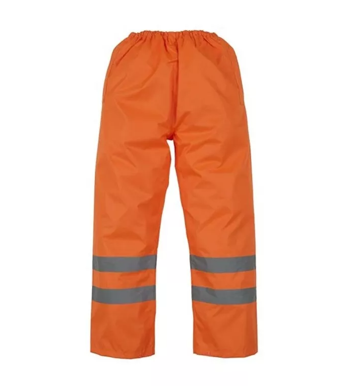 Spodnie Ostrzegawcze Wodoodporne Hi-Vis YK461 - Hi-Vis Orange