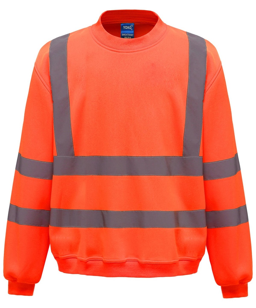 Bluza Klasyczna Ostrzegawcza Poliestrowa YK510 - Hi-Vis Orange