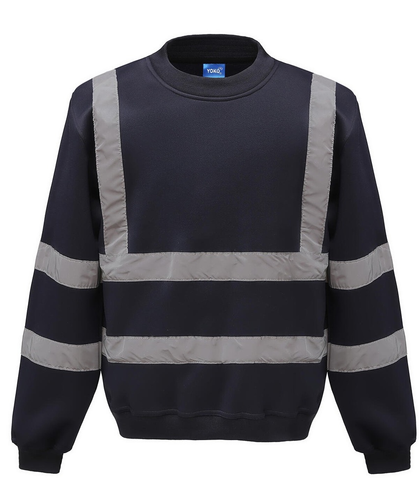 Bluza Klasyczna Ostrzegawcza Poliestrowa YK510 - Navy