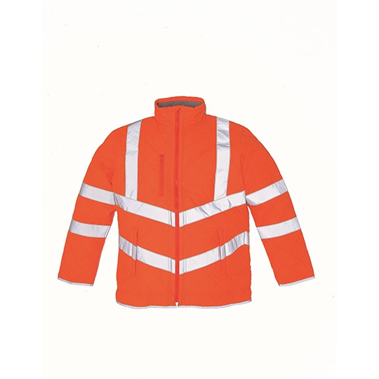 Kurtka Męska Hi-Vis Wodoszczelna YK706 - Hi-Vis Orange