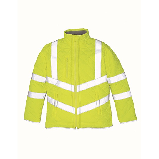 Kurtka Meska Hi-Vis Wodoszczelna YK706 - Hi-Vis Yellow
