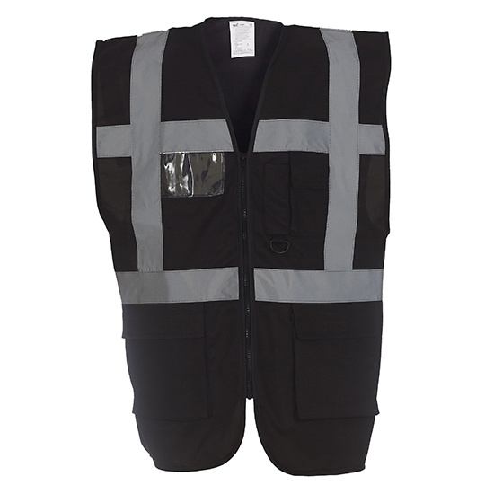 Kamizelka Robocza Odblaskowa YK801 - Black