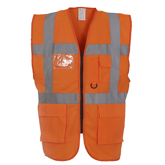 Kamizelka Robocza Odblaskowa YK801 - Hi-Vis Orange