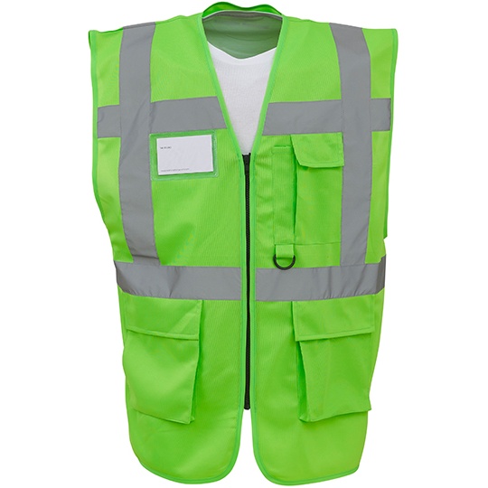 Kamizelka Robocza Odblaskowa YK801 - Lime