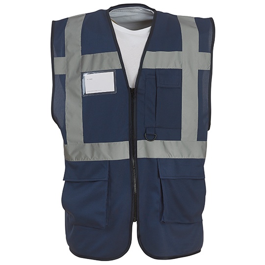 Kamizelka Robocza Odblaskowa YK801 - Navy