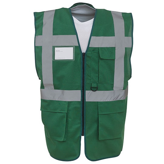 Kamizelka Robocza Odblaskowa YK801 - Paramedic Green