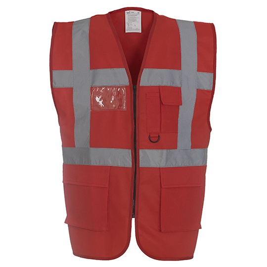 Kamizelka Robocza Odblaskowa YK801 - Red