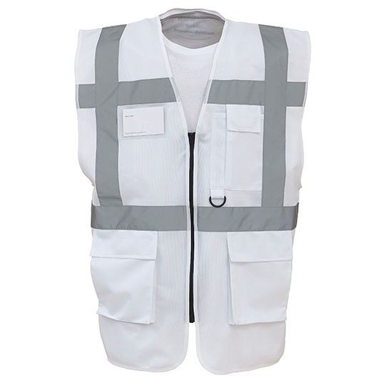 Kamizelka Robocza Odblaskowa YK801 - White