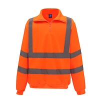 Bluza Klasyczna Ostrzegawcza YKK06 - Hi-Vis Orange
