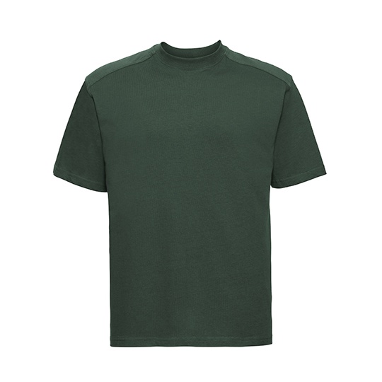 Koszulka Klasyczna Bawelniana Czesana Z010 - Bottle Green