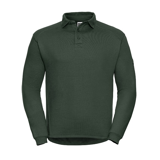 Bluza robocza z kołnierzem Z012 - Bottle Green