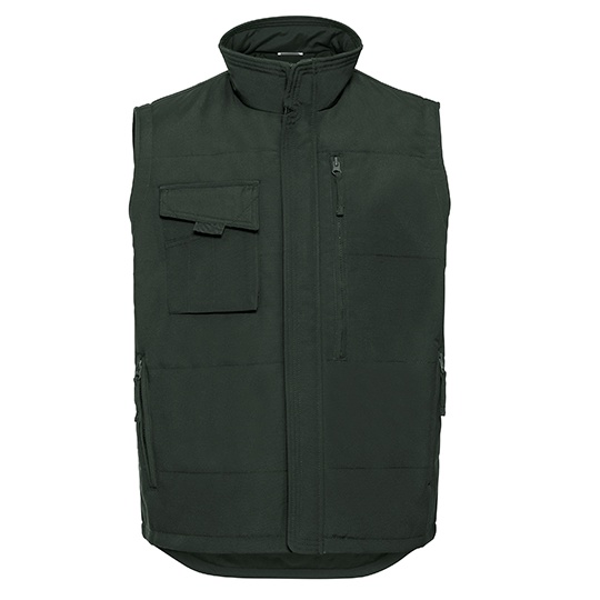 Kamizelka Robocza Klasyczna Odporna na Plamy Z014 - Bottle Green