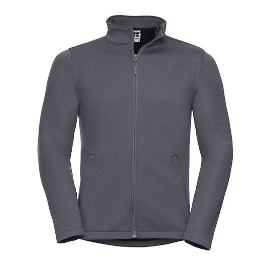 Kurtka Softshell Meska Wiatroszczelna Oddychajaca Z040M - Convoy Grey (Solid)