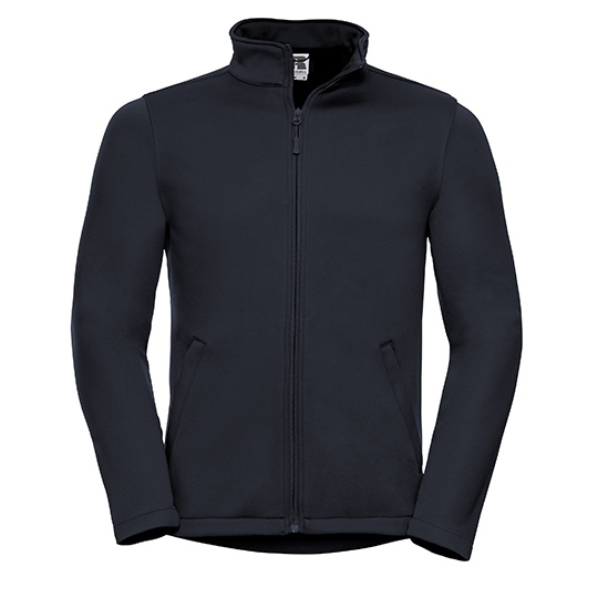 Kurtka Softshell Męska Wiatroszczelna Oddychająca Z040M - French Navy
