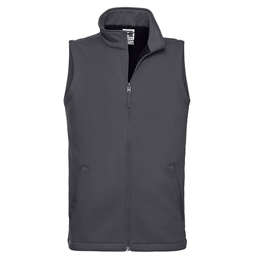 Bezrekawnik Meski Softshell Wodoodporny Z041M - Convoy Grey (Solid)