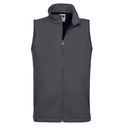 Bezrękawnik Męski Softshell Wodoodporny Z041M - Convoy Grey (Solid)