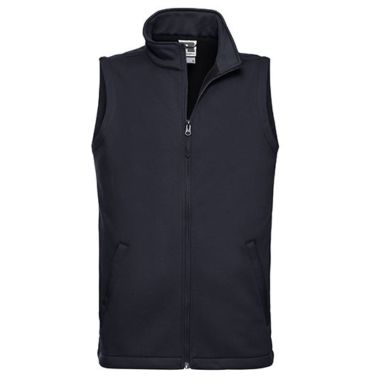 Bezrekawnik Meski Softshell Wodoodporny Z041M - French Navy