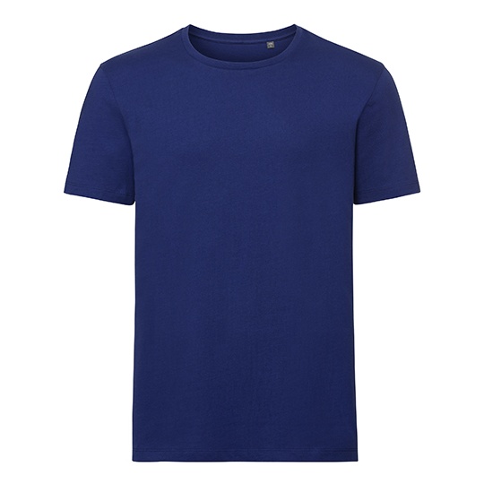 T-shirt Męski Slim Bawełna Organiczna Z108M - Bright Royal