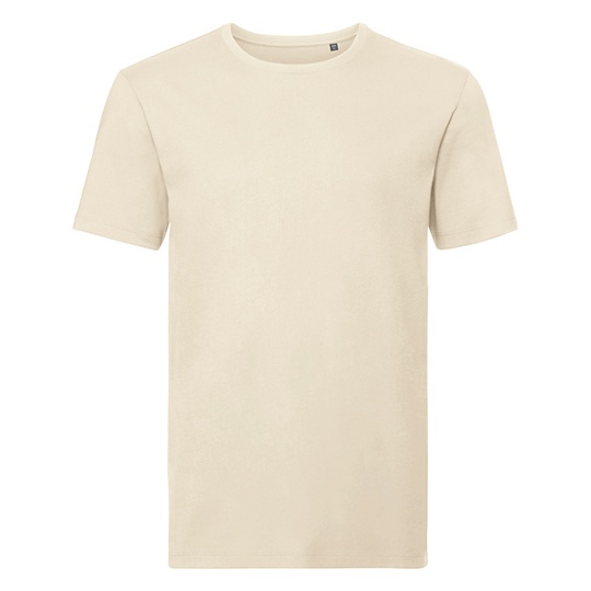 T-shirt Meski Slim Bawelna Organiczna Z108M - Natural