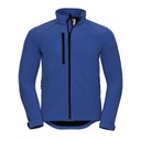 Kurtka Męska Klasyczna Softshell Wiatroszczelna Z140 - Azure Blue