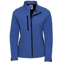 Kurtka Damska Softshell Slim Wodoodporna Z140F - Azure Blue