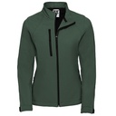 Kurtka Damska Softshell Slim Wodoodporna Z140F - Bottle Green