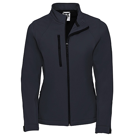 Kurtka Damska Softshell Slim Wodoodporna Z140F - French Navy
