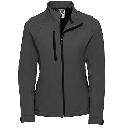 Kurtka Damska Softshell Slim Wodoodporna Z140F - Titanium (Solid)