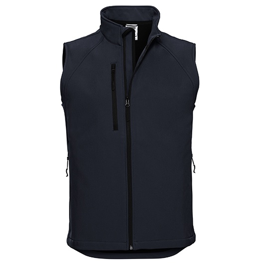 Bezrekawnik Meski Softshell Wiatroszczelny Z141 - French Navy