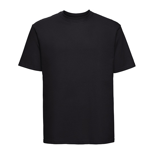 T-shirt Klasyczny Bawełniany Z180 - Black