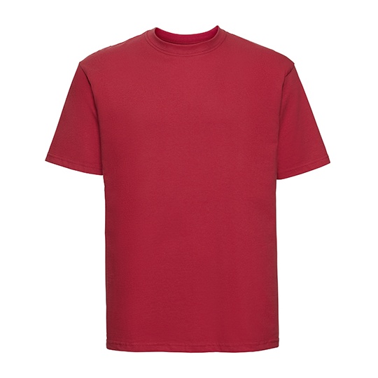 T-shirt Klasyczny Bawełniany Z180 - Bright Red