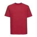 T-shirt Klasyczny Bawełniany Z180 - Bright Red