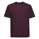 T-shirt Klasyczny Bawełniany Z180 - Burgundy