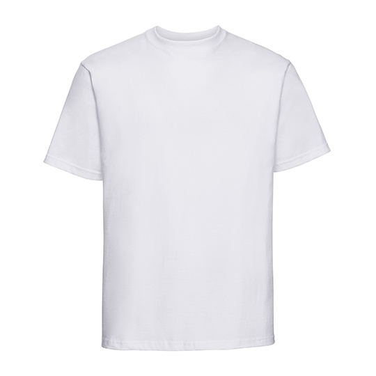 T-shirt Klasyczny Czesana Bawelna Z215 - White
