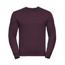 Bluza Slim Bawełniana Czesana Z262N - Burgundy