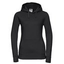 Bluza Damska Slim Czesana Bawełna Trojwarstwowa Z265F - Black