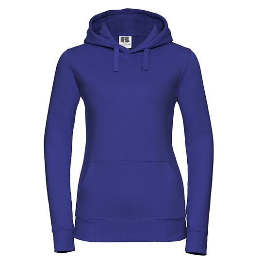 Bluza Damska Slim Czesana Bawelna Trojwarstwowa Z265F - Bright Royal