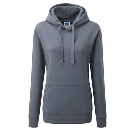Bluza Damska Slim Czesana Bawelna Trojwarstwowa Z265F - Convoy Grey (Solid)