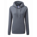Bluza Damska Slim Czesana Bawełna Trojwarstwowa Z265F - Convoy Grey (Solid)