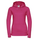 Bluza Damska Slim Czesana Bawełna Trojwarstwowa Z265F - Fuchsia