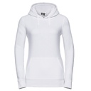 Bluza Damska Slim Czesana Bawełna Trojwarstwowa Z265F - White