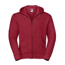 Bluza Slim Czesana Bawełna z Kapturem Z266 - Classic Red