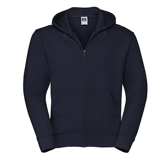 Bluza Slim Czesana Bawelna z Kapturem Z266 - French Navy