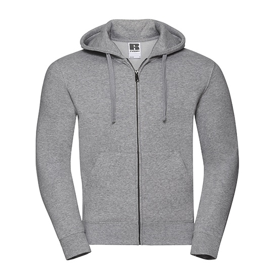 Bluza Slim Czesana Bawelna z Kapturem Z266 - Light Oxford (Heather)