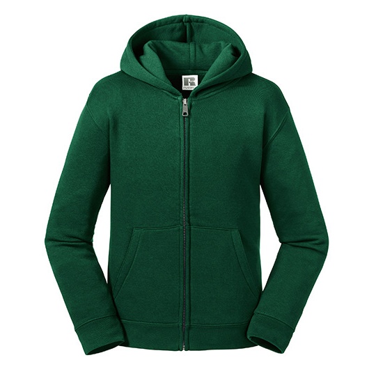 Bluza dziecięca zapinana z kapturem Z266K - Bottle Green