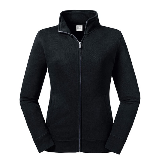 Bluza Damska Slim Bawełniana ze Stójką Z267F - Black