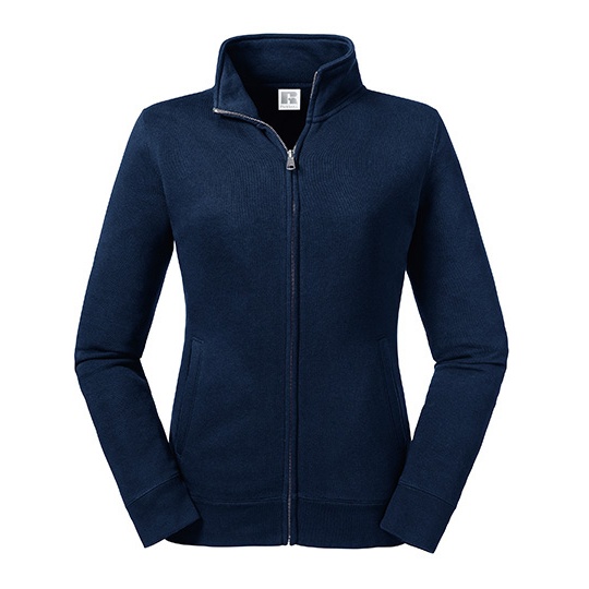 Bluza Damska Slim Bawelniana ze Stojka Z267F - French Navy