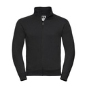 Bluza Rozpinana Męska Czesana Bawełna Z267M - Black